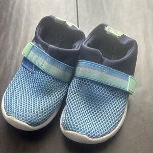 Cat & Jack Blue and Mint Water Shoes